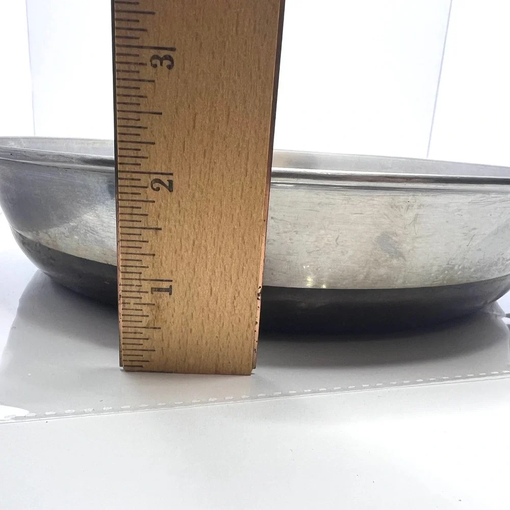 Revere Ware Skillet Fry Pan 10 Inch Copper Bottom Vintage Cookware USA Made